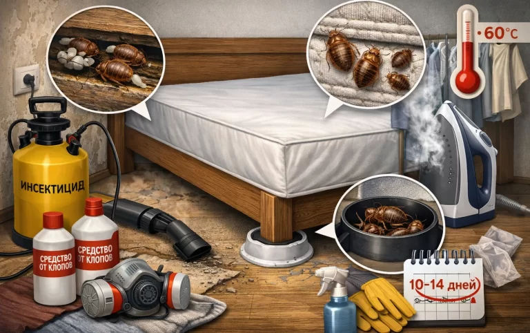 Чем травить постельных клопов в квартире