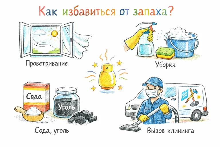 как избавиться от трупного запаха