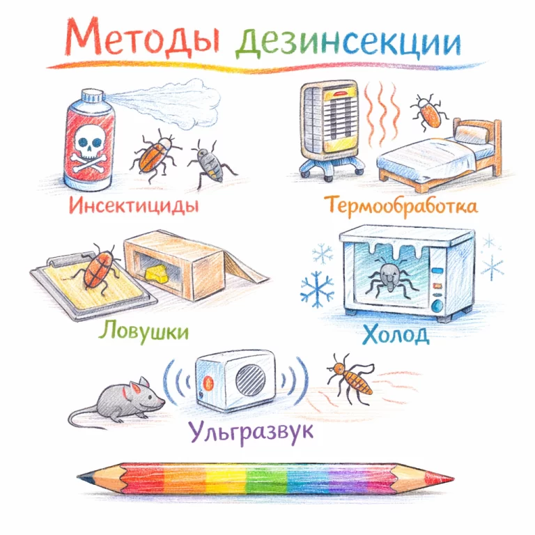 методы дезинсекции