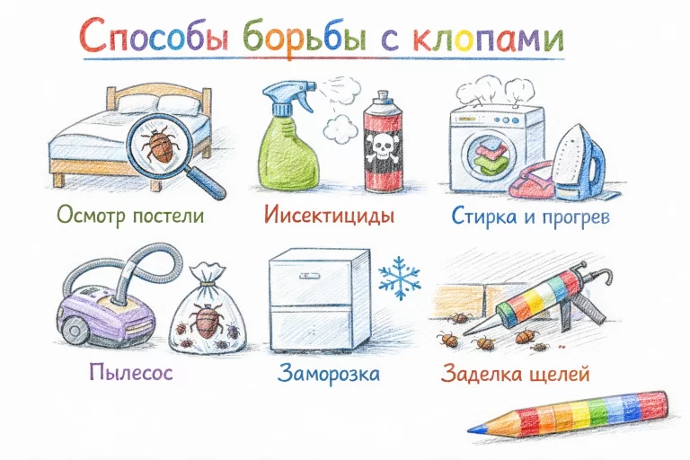самый эффективный способ избавиться от клопов