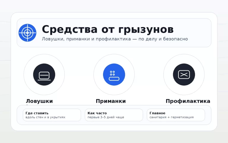 средства от грызунов
