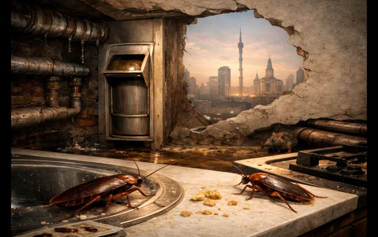 Почему в Москве много тараканов